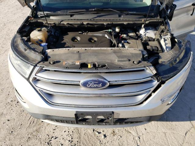 2FMTK4J91FBB95573 - 2015 FORD EDGE SEL SILVER photo 12