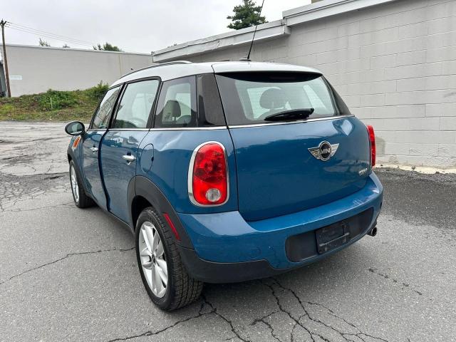 WMWZB3C53CWM29724 - 2012 MINI COOPER COUNTRYMAN BLUE photo 4