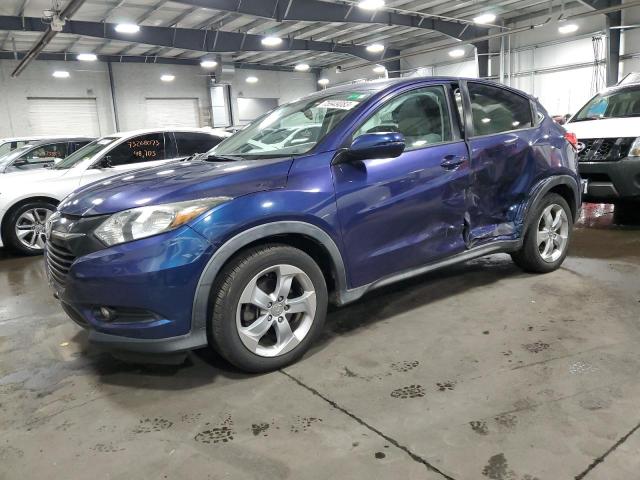 3CZRU5H51GM706470 - 2016 HONDA HR-V EX BLUE photo 1