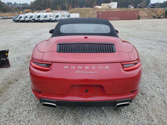 WP0CA2A92HS142367 - 2017 PORSCHE 911 CARRERA RED photo 6