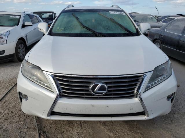 2T2ZK1BA9EC142000 - 2014 LEXUS RX 350 WHITE photo 5