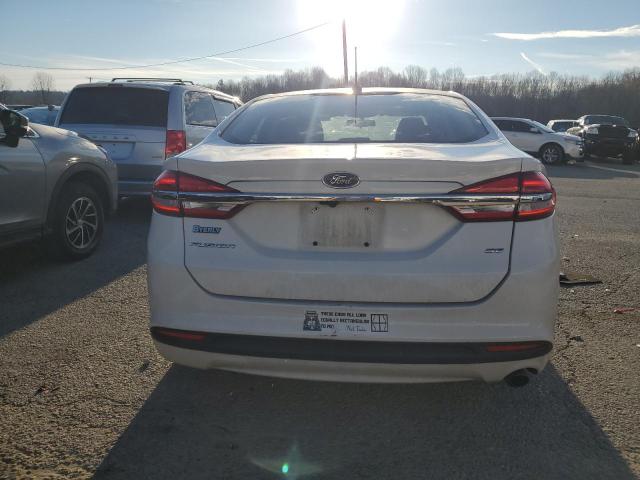 3FA6P0H79HR178482 - 2017 FORD FUSION SE WHITE photo 6