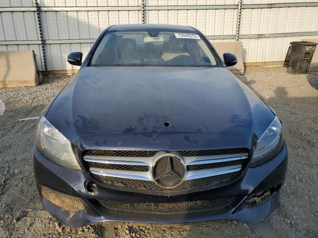 55SWF4JB8HU223382 - 2017 MERCEDES-BENZ C 300 BLACK photo 5