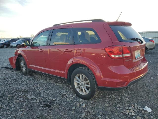 3C4PDCBG4GT224934 - 2016 DODGE JOURNEY SXT RED photo 2