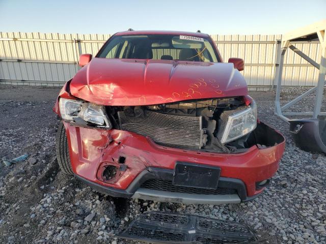 3C4PDCBG4GT224934 - 2016 DODGE JOURNEY SXT RED photo 5