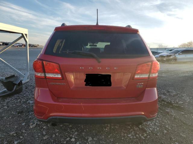 3C4PDCBG4GT224934 - 2016 DODGE JOURNEY SXT RED photo 6