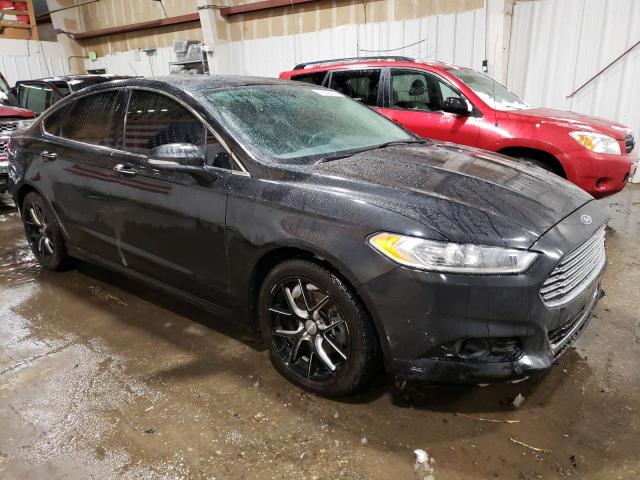 3FA6P0K96ER276763 - 2014 FORD FUSION TITANIUM BLACK photo 4