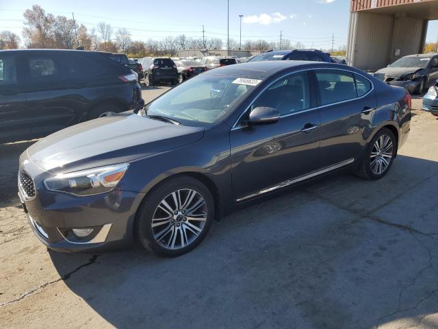 KNALN4D78E5149065 - 2014 KIA CADENZA PREMIUM GRAY photo 1