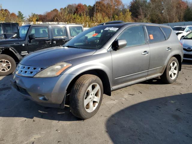 JN8AZ08W25W407099 - 2005 NISSAN MURANO SL GRAY photo 1