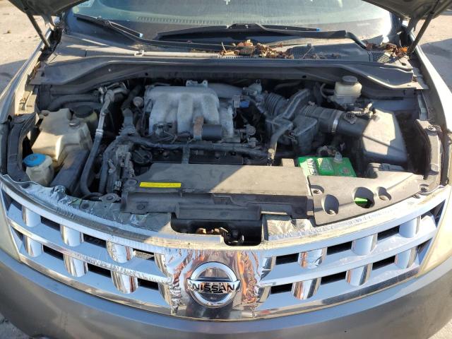 JN8AZ08W25W407099 - 2005 NISSAN MURANO SL GRAY photo 11