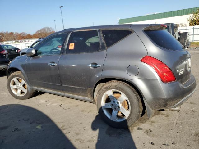 JN8AZ08W25W407099 - 2005 NISSAN MURANO SL GRAY photo 2