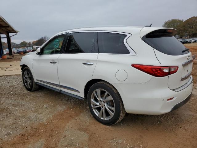 5N1AL0MN9DC346324 - 2013 INFINITI JX35 WHITE photo 2