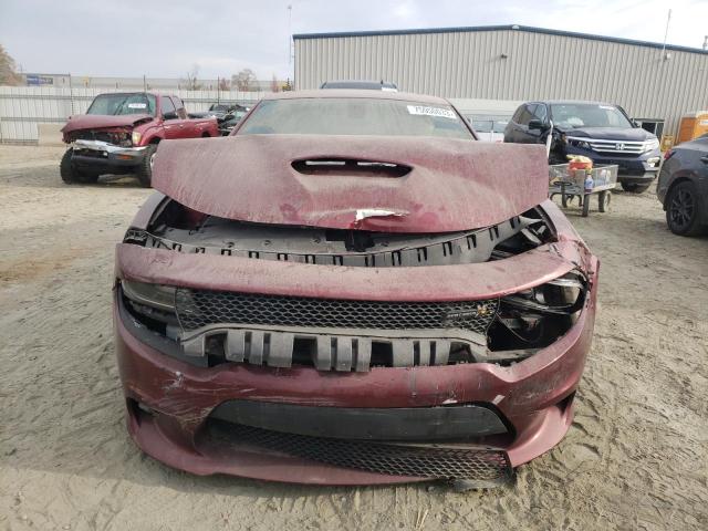 2C3CDXGJ5HH603241 - 2017 DODGE CHARGER R/T 392 MAROON photo 5