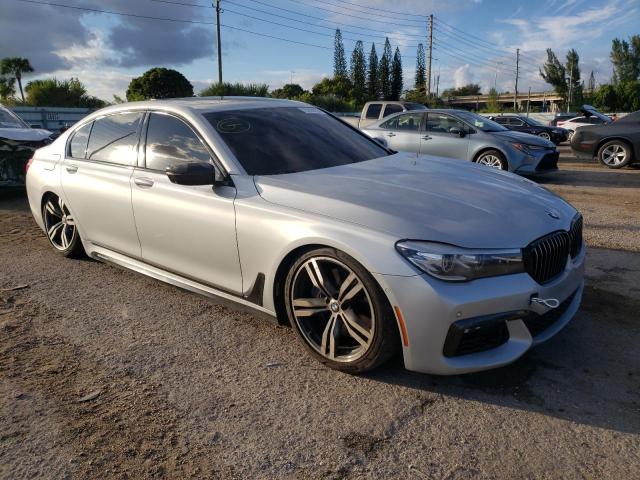 WBA7E2C50HG740490 - 2017 BMW 740 I SILVER photo 4