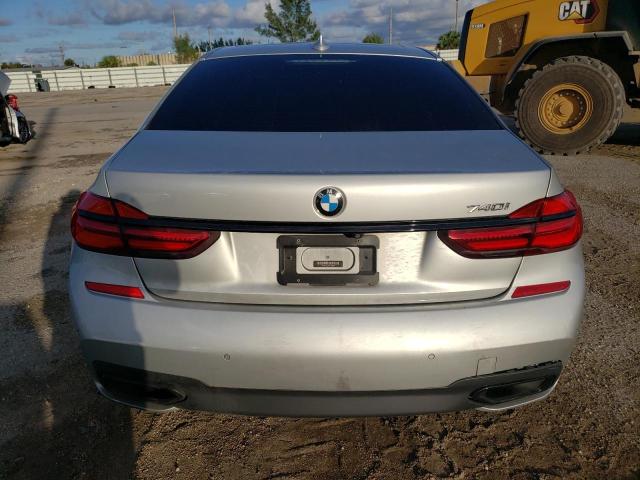 WBA7E2C50HG740490 - 2017 BMW 740 I SILVER photo 6