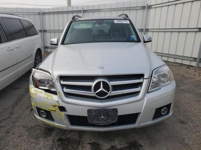 WDCGG8HB4CF730536 - 2012 MERCEDES-BENZ GLK 350 4MATIC SILVER photo 5