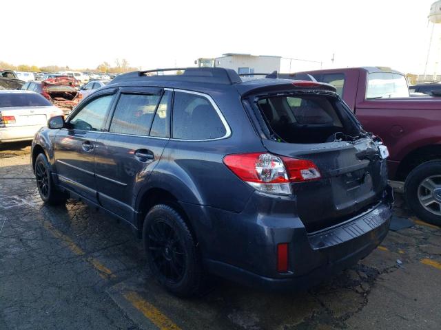 4S4BRCHC8D3222994 - 2013 SUBARU OUTBACK 2.5I PREMIUM GRAY photo 2