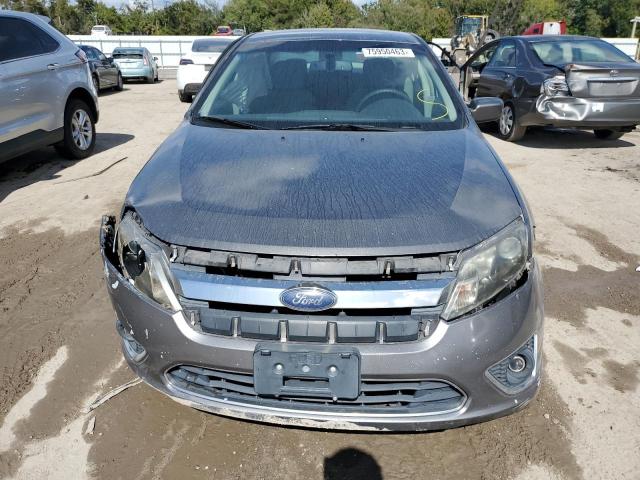 3FADP0L3XAR137747 - 2010 FORD FUSION HYBRID GRAY photo 5