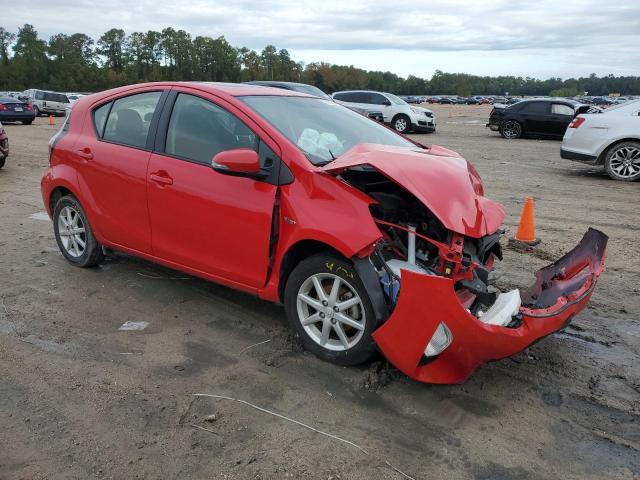 JTDKDTB32G1134096 - 2016 TOYOTA PRIUS C RED photo 4