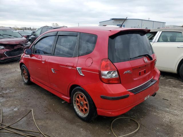JHMGD37677S052690 - 2007 HONDA FIT S 红色 照片 2