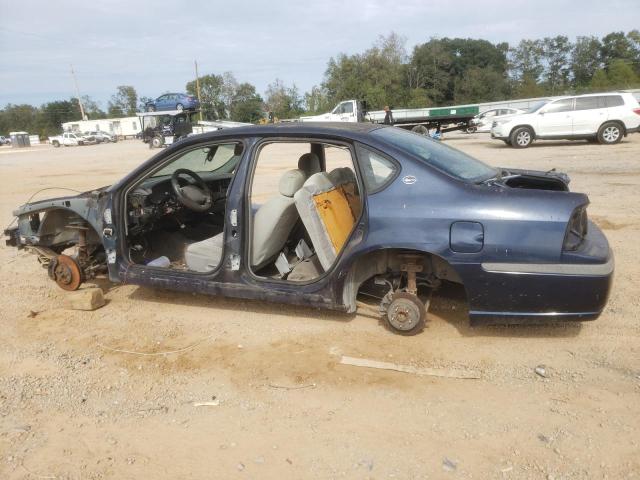 2G1WF52E219336120 - 2001 CHEVROLET IMPALA BLUE photo 2