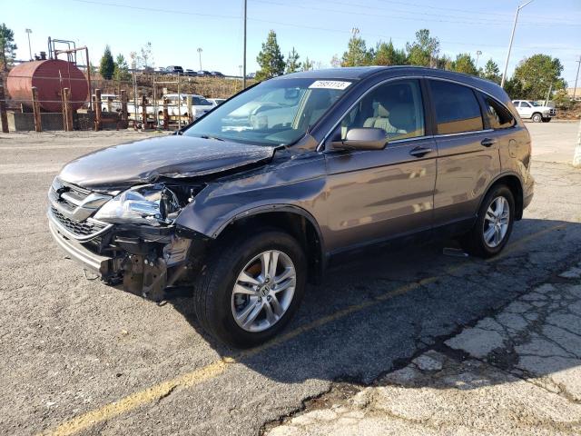 5J6RE3H71AL050959 - 2010 HONDA CR-V EXL GRAY photo 1