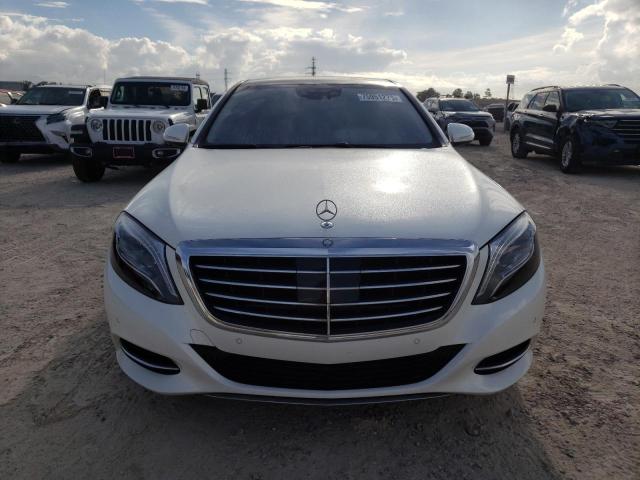 WDDUG8CB3GA205430 - 2016 MERCEDES-BENZ S 550 WHITE photo 5