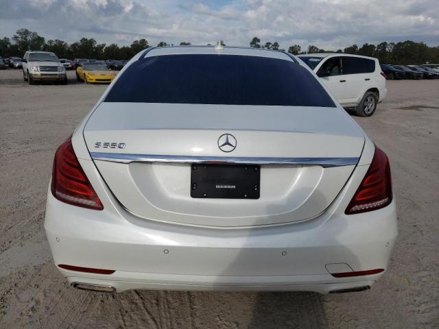 WDDUG8CB3GA205430 - 2016 MERCEDES-BENZ S 550 WHITE photo 6