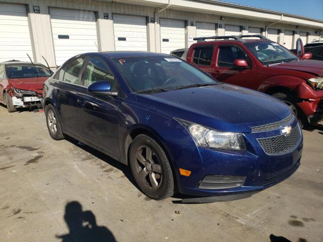 1G1PK5SB5D7174558 - 2013 CHEVROLET CRUZE LT BLUE photo 4