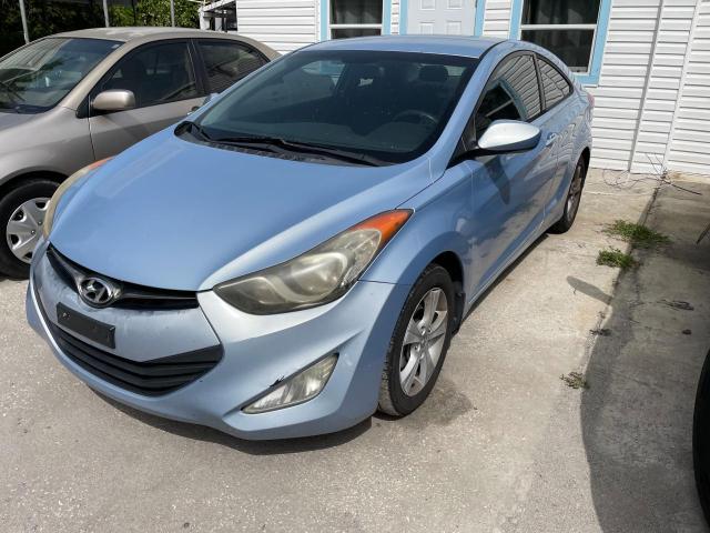 KMHDH6AE1DU000526 - 2013 HYUNDAI ELANTRA CO GS BLUE photo 2