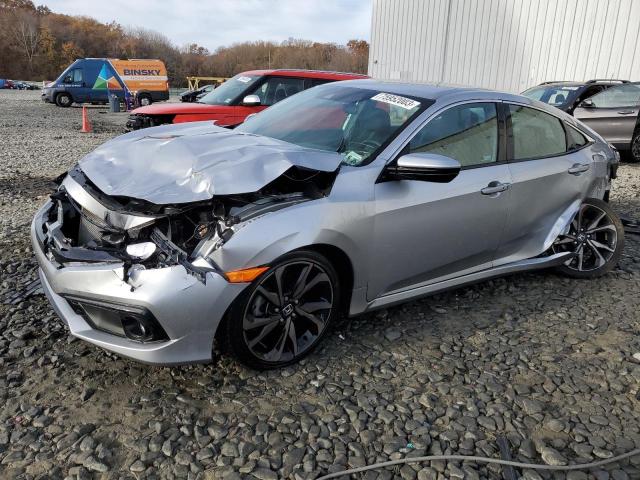 2HGFC2F80MH523306 - 2021 HONDA CIVIC SPORT 银色 照片 1
