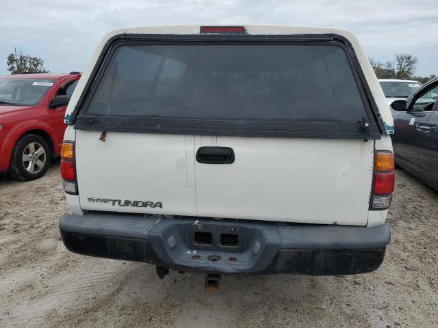 5TBJN32151S203809 - 2001 TOYOTA TUNDRA WHITE photo 6