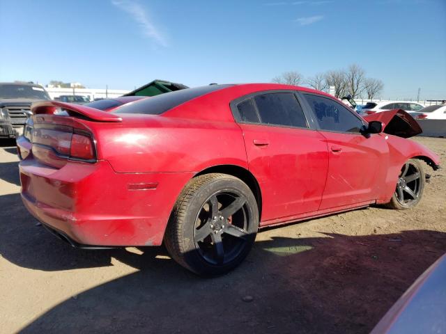 2C3CDXCT6EH161069 - 2014 DODGE CHARGER R/T RED photo 3