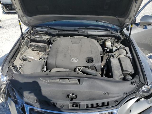 JTHBF1D22E5028190 - 2014 LEXUS IS 250 SILVER photo 11