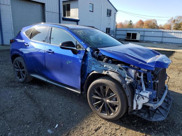 JTJKGCEZ9N5001202 - 2022 LEXUS NX 350 BLUE photo 4