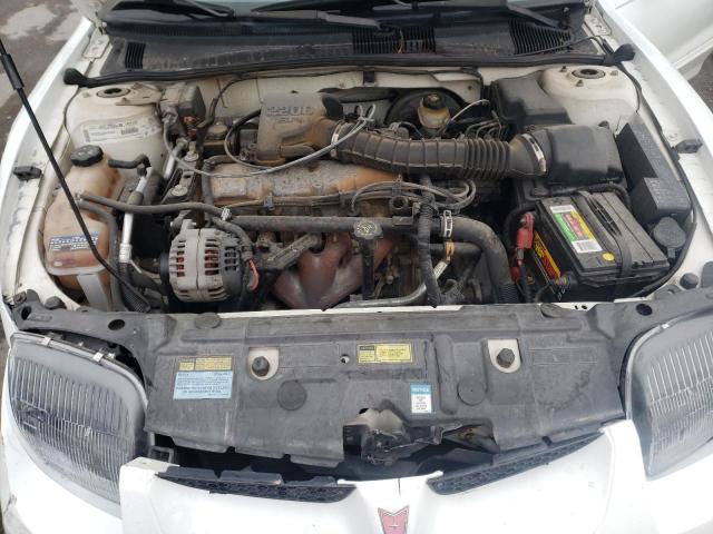 1G2JB5242Y7278529 - 2000 PONTIAC SUNFIRE SE WHITE photo 11