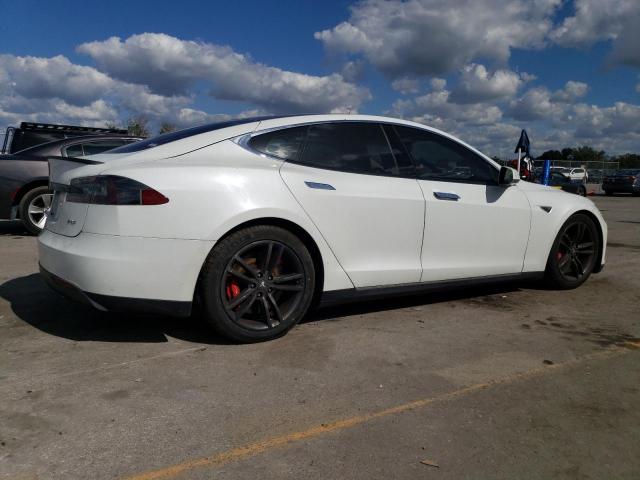 5YJSA1H1XEFP35618 - 2014 TESLA MODEL S Սպիտակ լուսանկար 3