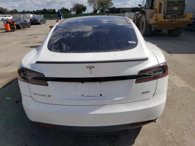 5YJSA1H1XEFP35618 - 2014 TESLA MODEL S Սպիտակ լուսանկար 6