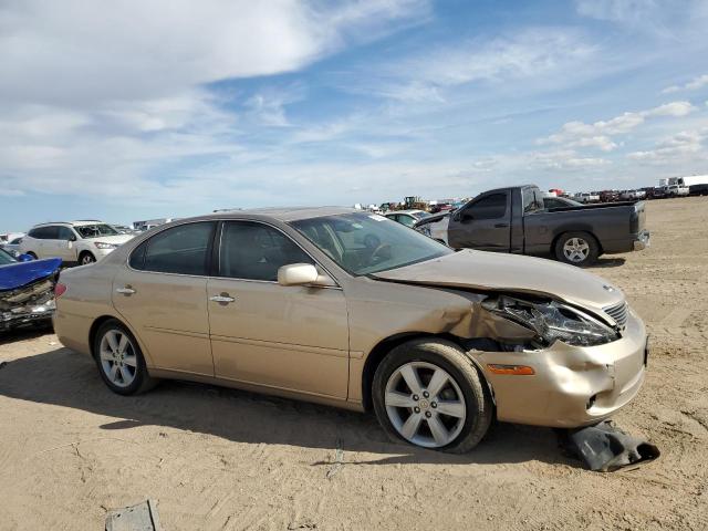 JTHBA30G355113082 - 2005 LEXUS ES 330 GOLD photo 4