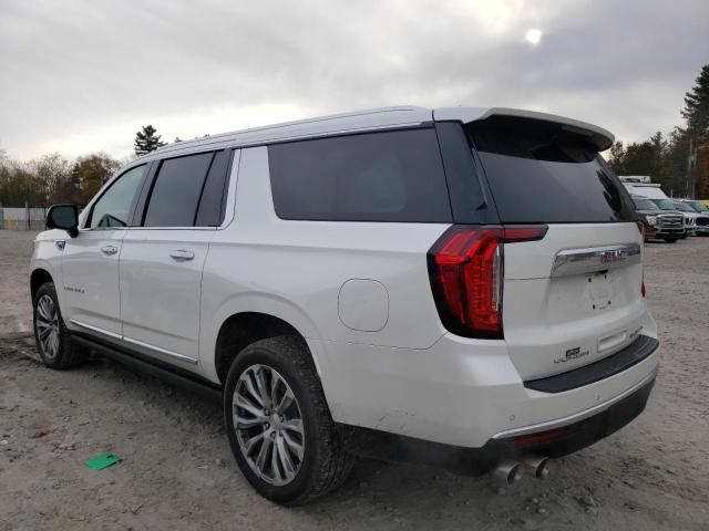 1GKS2JKL2NR282827 - 2022 GMC YUKON XL DENALI WHITE photo 2