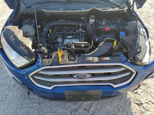 MAJ3S2GE0LC355487 - 2020 FORD ECOSPORT SE ლურჯი ფოტო 12