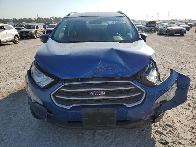 MAJ3S2GE0LC355487 - 2020 FORD ECOSPORT SE ლურჯი ფოტო 5