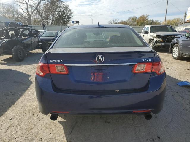 JH4CU2F61BC000890 - 2011 ACURA TSX BLUE photo 6