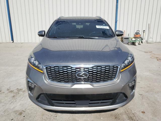 5XYPK4A56KG530402 - 2019 KIA SORENTO SX GRAY photo 5