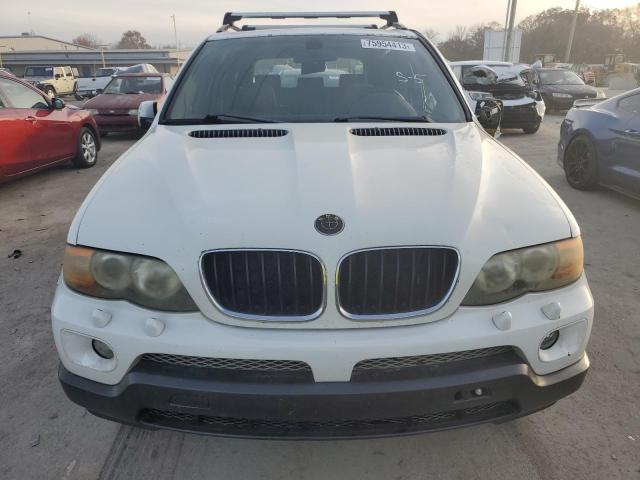 5UXFA13556LY40284 - 2006 BMW X5 3.0I WHITE photo 5