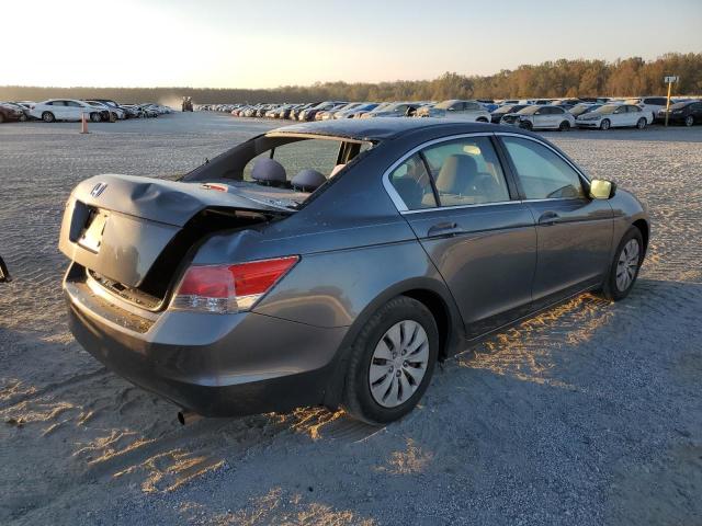 1HGCP26309A170793 - 2009 HONDA ACCORD LX GRAY photo 3