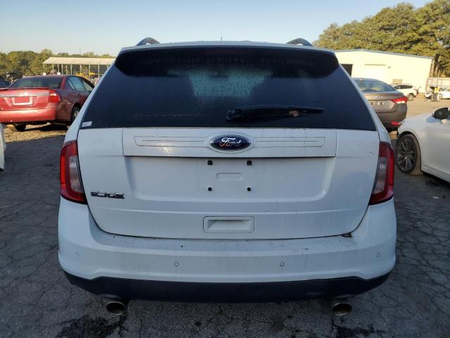 2FMDK3GC4EBB18776 - 2014 FORD EDGE SE WHITE photo 6