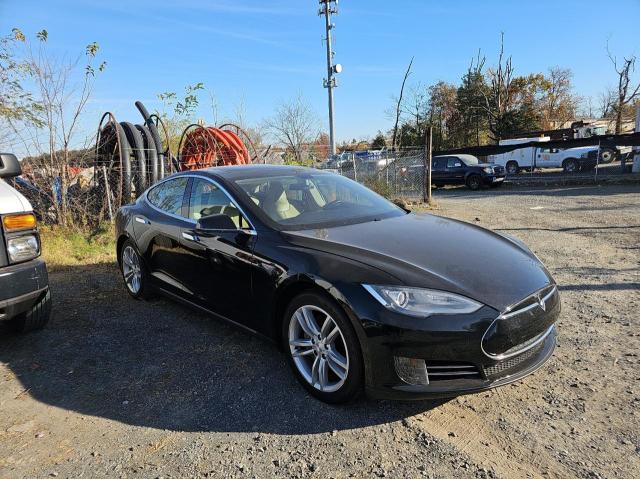 5YJSA1AG4DFP09609 - 2013 TESLA MODEL S Սև լուսանկար 1