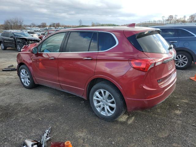 LRBFX1SAXKD011521 - 2019 BUICK ENVISION PREFERRED RED photo 2