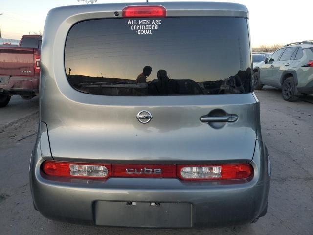 JN8AZ2KR8AT163615 - 2010 NISSAN CUBE BASE SILVER photo 6